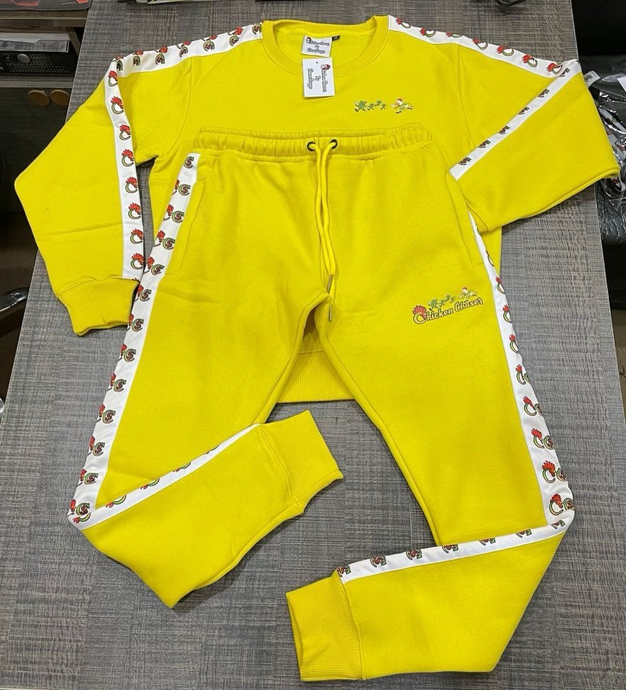 Chicken Chaser Tracksuit - Yellow
